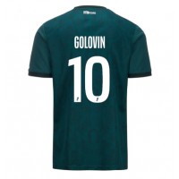 Maglia Calcio AS Monaco Aleksandr Golovin #10 Seconda Divisa 2024-25 Manica Corta